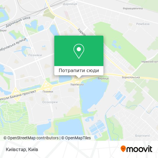 Карта Київстар