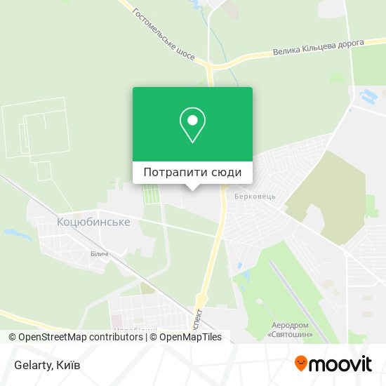 Карта Gelarty
