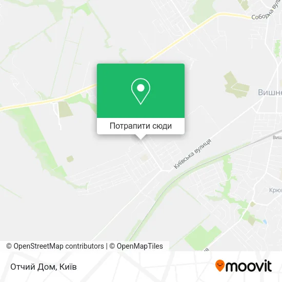 Карта Отчий Дом