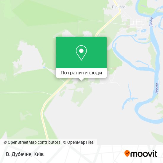 Карта В. Дубечня