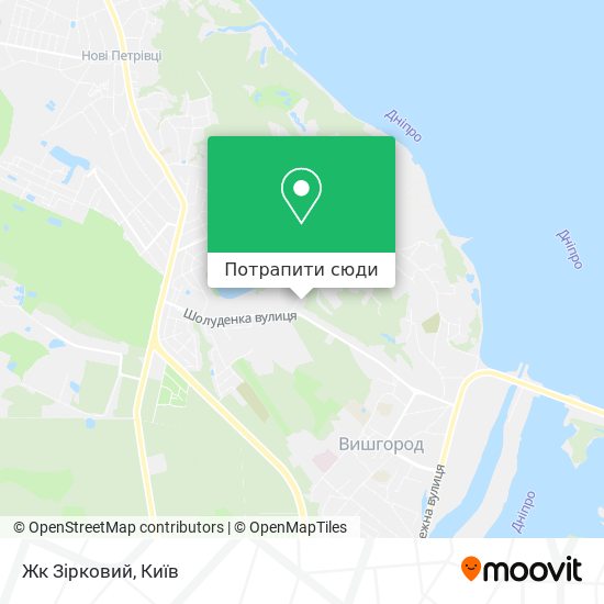 Карта Жк Зірковий
