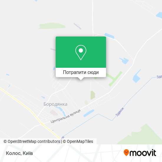 Карта Колос