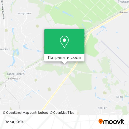 Карта Зоря