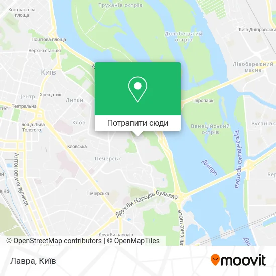 Карта Лавра