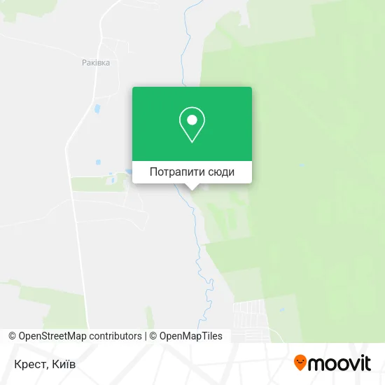 Карта Крест
