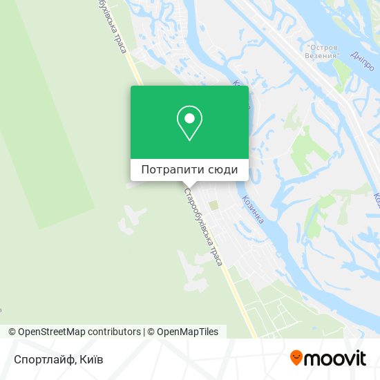 Карта Спортлайф