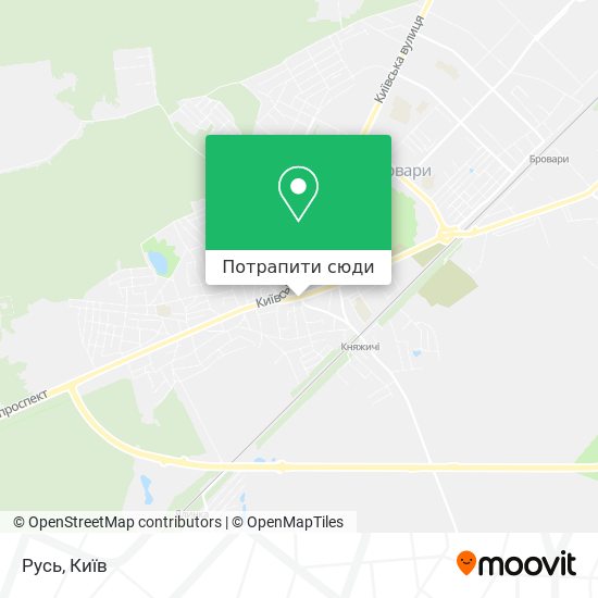 Карта Русь