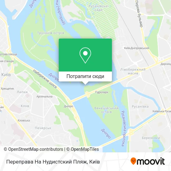 Карта Переправа На Нудистский Пляж