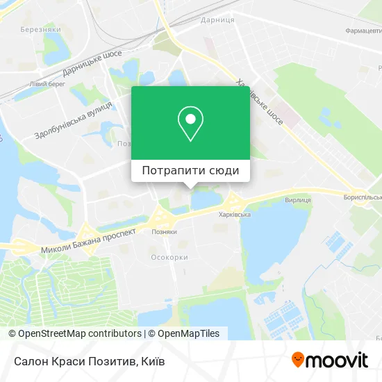 Карта Салон Краси Позитив