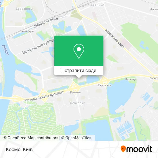 Карта Космо