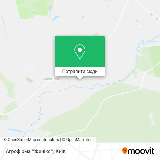 Карта Агрофірма ""Фенікс""