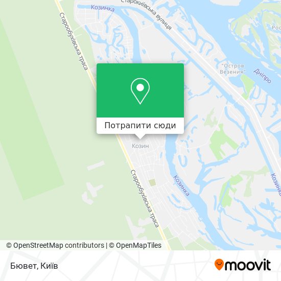 Карта Бювет