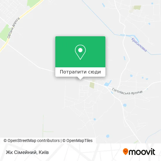 Карта Жк Сімейний
