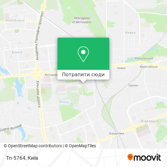 Карта Тп-5764