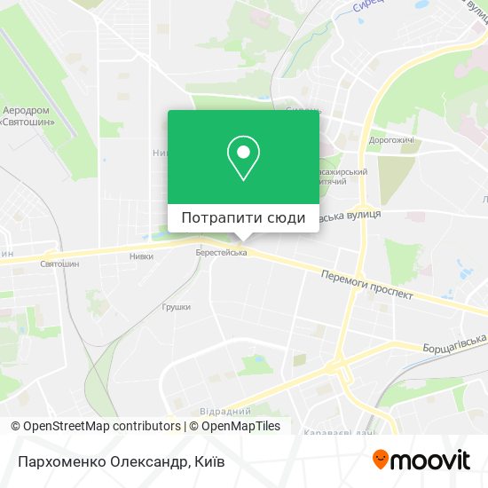 Карта Пархоменко Олександр