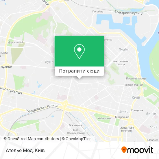 Карта Ателье Мод