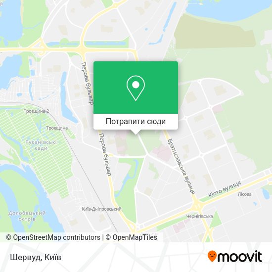 Карта Шервуд