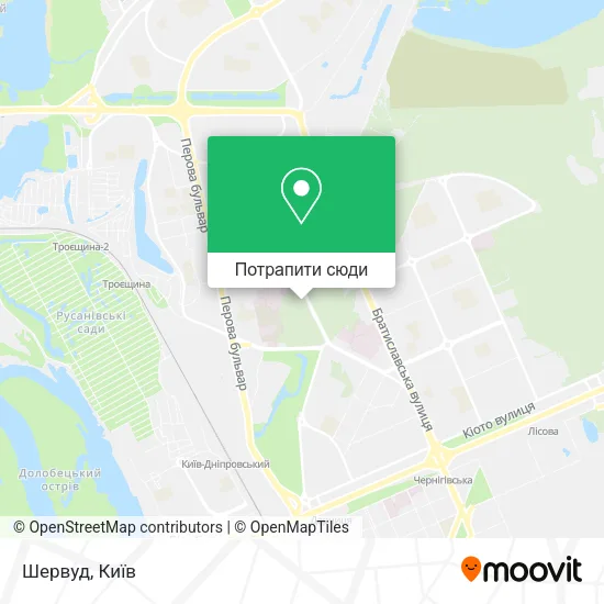 Карта Шервуд