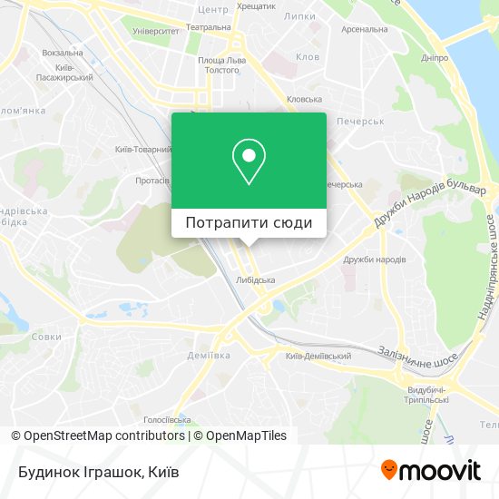 Карта Будинок Iграшок