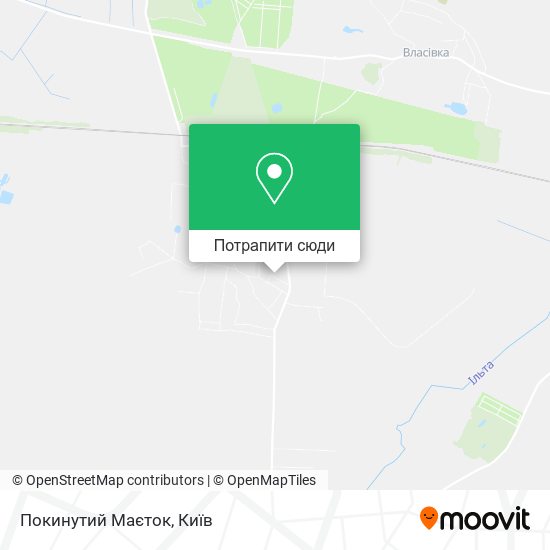 Карта Покинутий Маєток