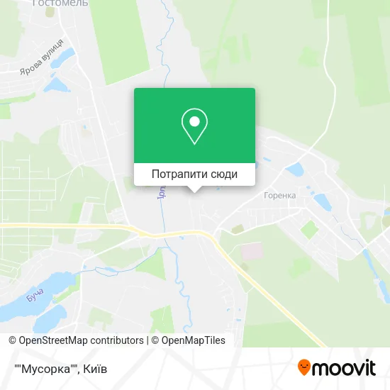 Карта ""Мусорка""