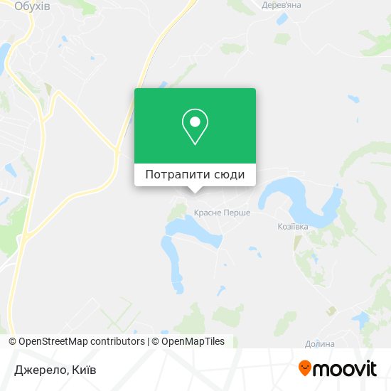 Карта Джерело