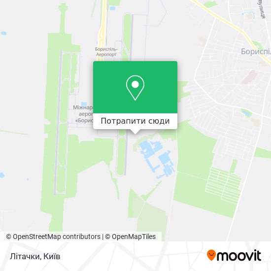 Карта Літачки
