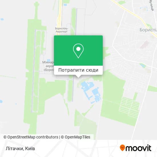 Карта Літачки