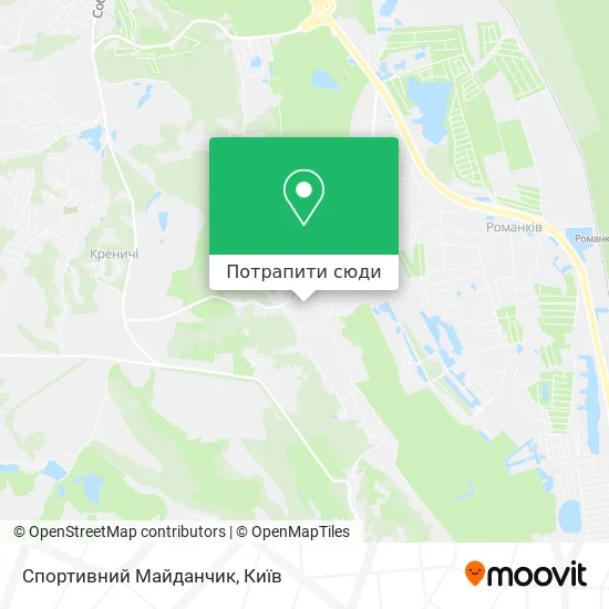 Карта Спортивний Майданчик