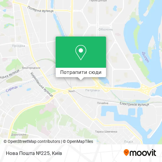 Карта Нова Пошта №225