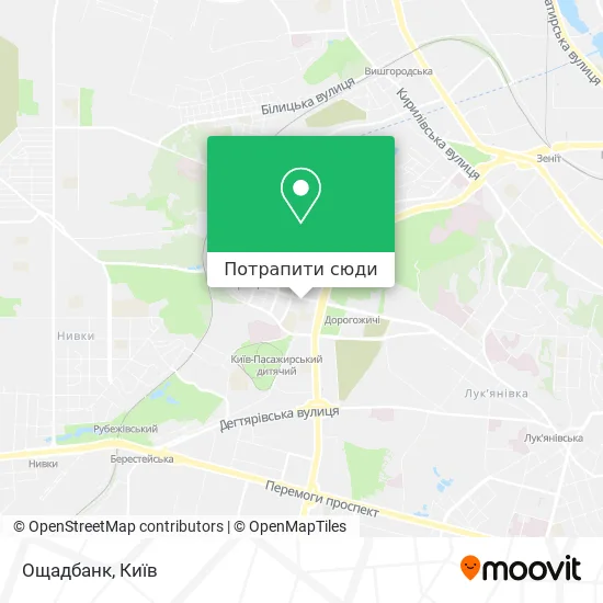 Карта Ощадбанк