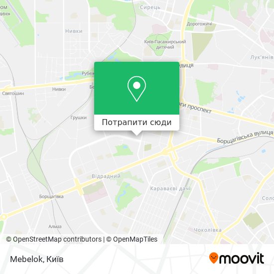 Карта Mebelok