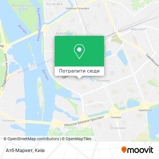 Карта Атб-Маркет