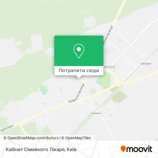 Карта Кабінет Сімейного Лікаря