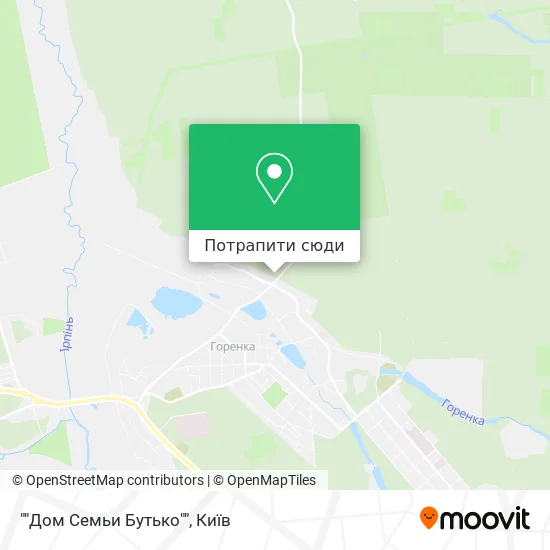 Карта ""Дом Семьи Бутько""