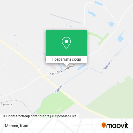 Карта Масаж