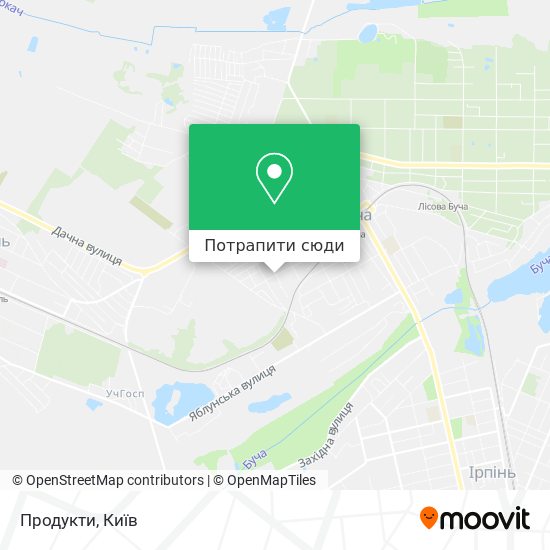 Карта Продукти