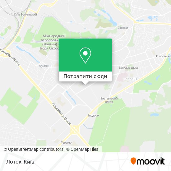 Карта Лоток