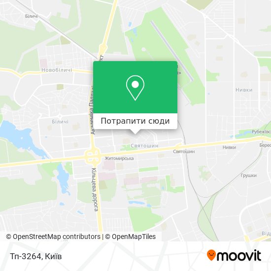 Карта Тп-3264