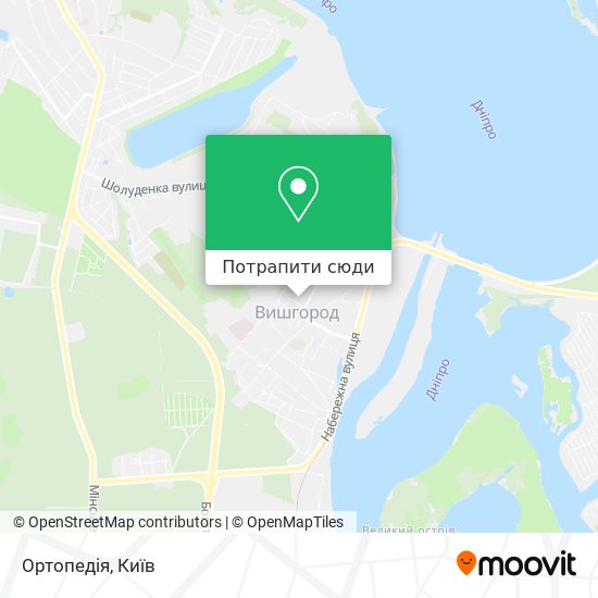 Карта Ортопедія