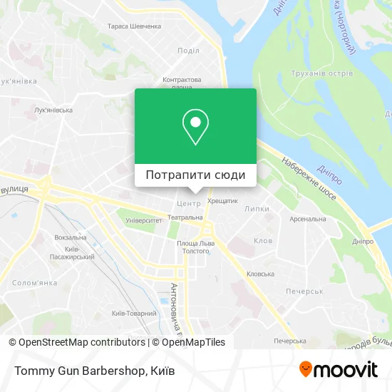 Карта Tommy Gun Barbershop