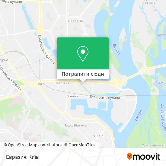 Карта Евразия