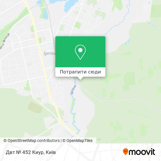 Карта Двт № 452 Киур