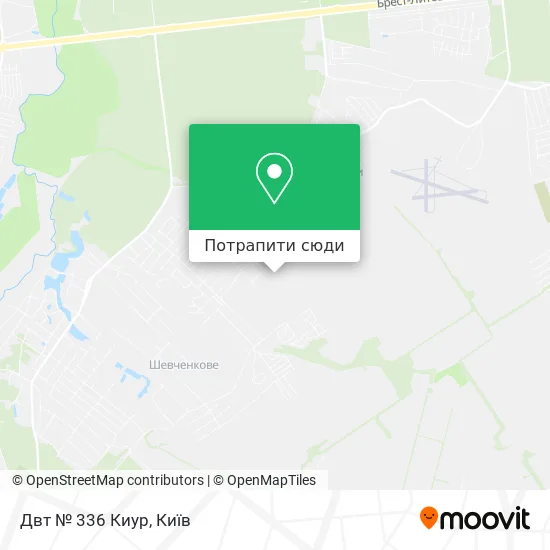 Карта Двт № 336 Киур