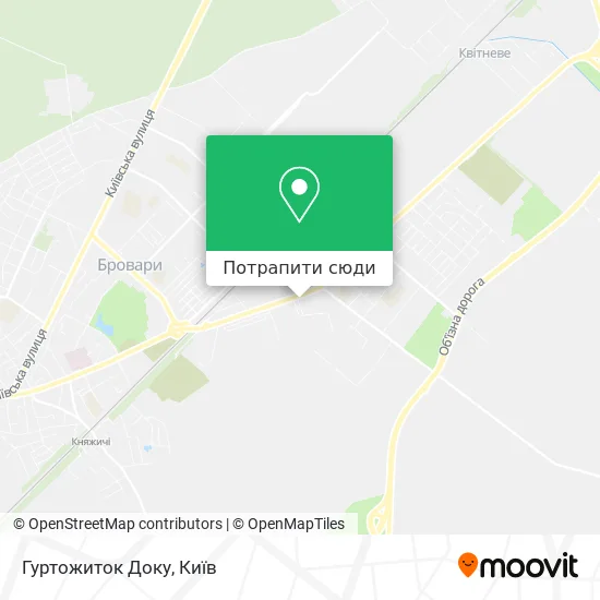 Карта Гуртожиток Доку