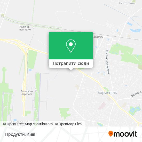 Карта Продукти