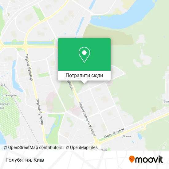 Карта Голубятня