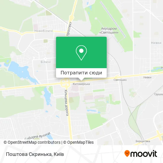 Карта Поштова Скринька