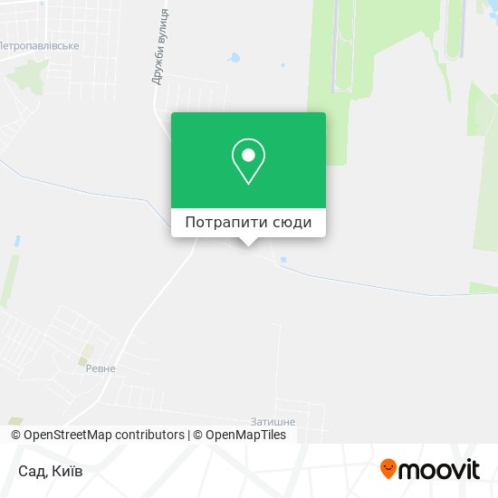 Карта Сад