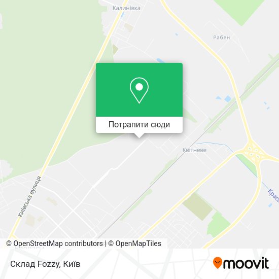 Карта Склад Fozzy